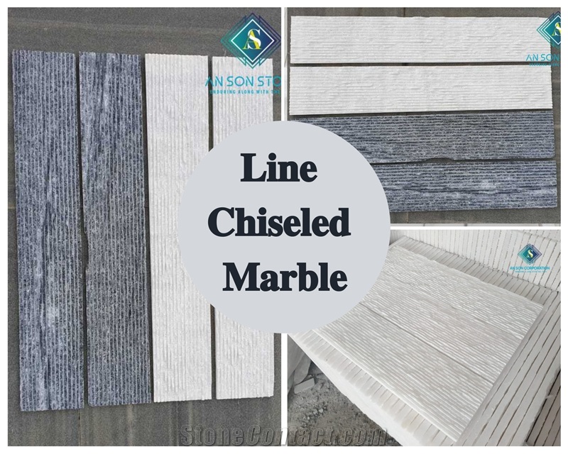 Hot Hot Hot Discount For Line Chiseled White & Black Marble