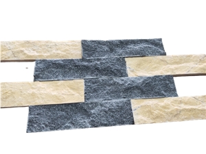 Top Walling Stone Black & Yellow Split