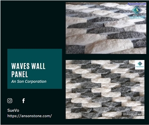 Vietnam Waves Wall Panel From An Son Corporation