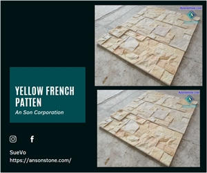 Vietnam Yellow French Patten Wall Panel
