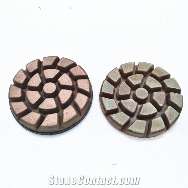 3Inch Copper Bond Concrete Floor Transtional Polishing Pads