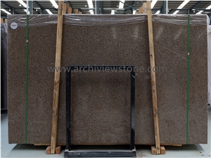 Brown Cement Terrazzo Slabs Tiles