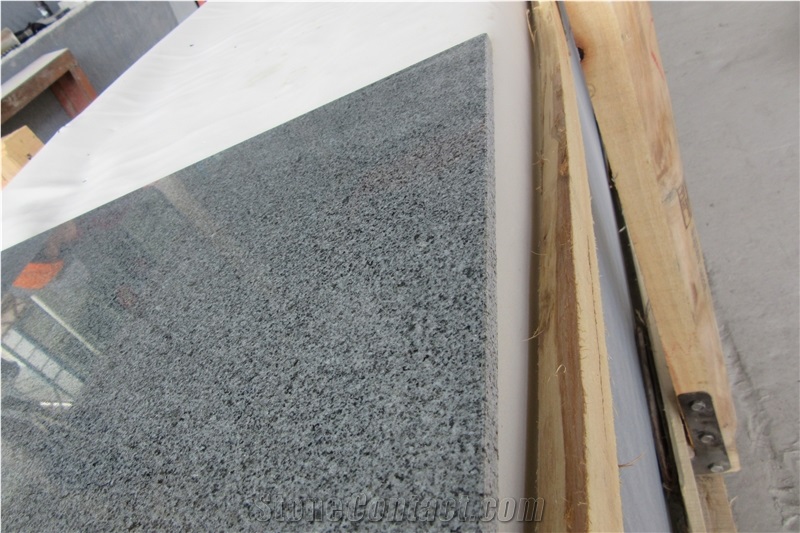 Cheapest China G654 Padang Dark Dark Grey Slab Tile Flooring