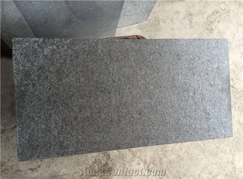 Flamed Pearl Black Cheap Tile G684 Flooring Walling Cladding