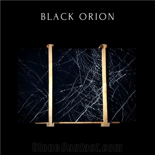 Black Marble Slab Marquina - Black Orion Slab