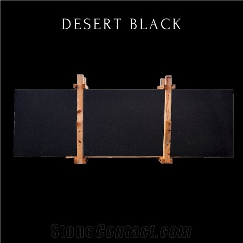 Desert Black Granite Slabs