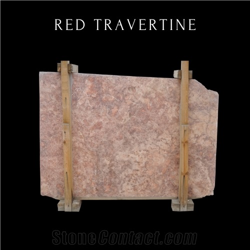 Rouge Fleurs,Red Travertine,Antique Red