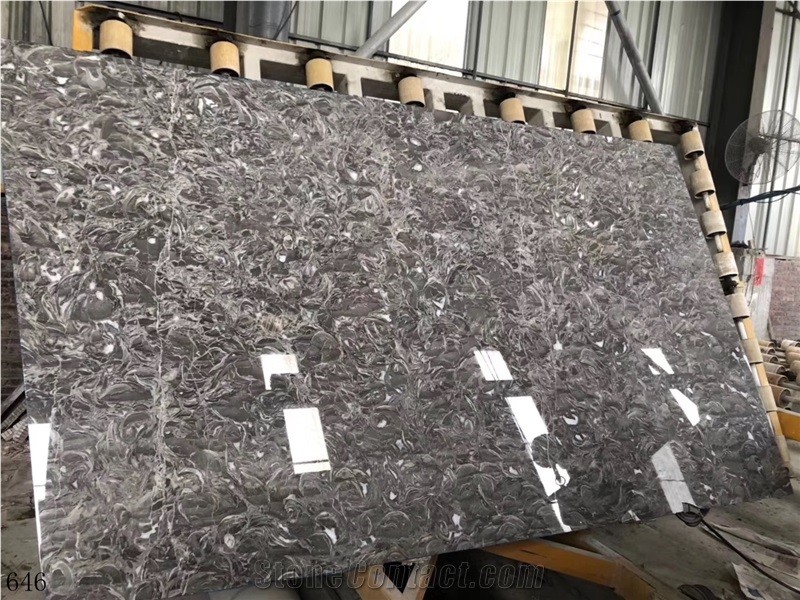 Bawang Hua Marble Flower Grey Overlord In China Stone Market