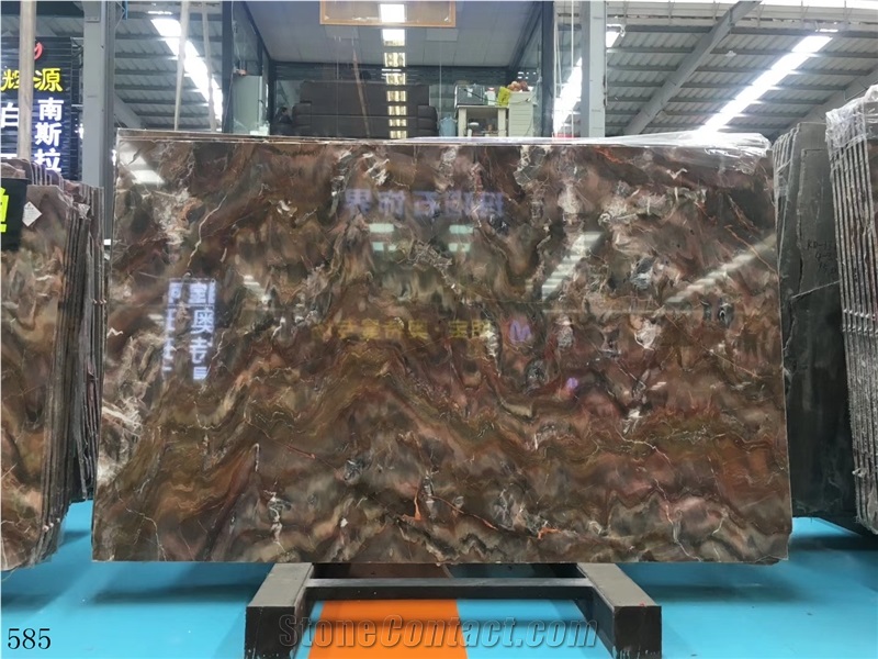 Red Louis Agate Black Slab Wall Tile In China Stone Market