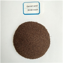 Sandblasting Abrasive Media Almandine Garnet Sand 30/60 Mesh