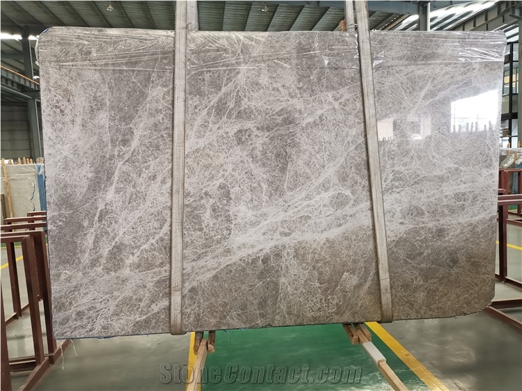 Natural Grey Marble Slabs And Marble Floor Tiles