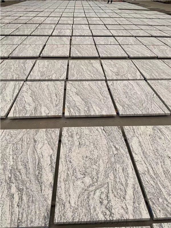 Polished Surface Viscount White Granite Small Slab Tiles