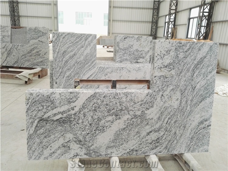 Viscont White Granite for Kitchen Bar Top Kitchen Countertops China  Viscount Gray White Granite from China 
