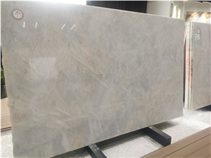 Cristallo Extra White Quartzite Tiles Slabs
