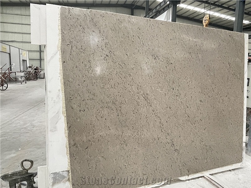 Carso Grey Marble Composite Sintered Stone Wall Panels