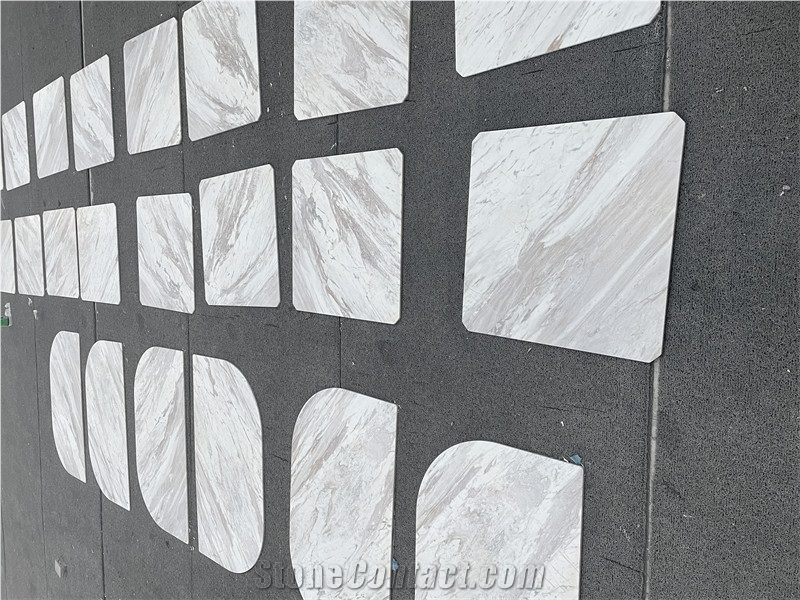 Jazz White Composite Aluminum Honeycomb Tabletops