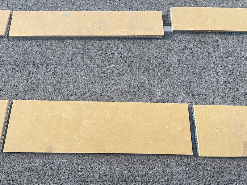 Yellow Limestone Honeycomb Core Panel