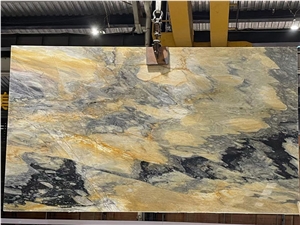 Jacaranda Oro Gold Quartzite For Wall Cladding