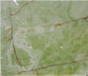 Afghanistan Green Jade Onyx Slab