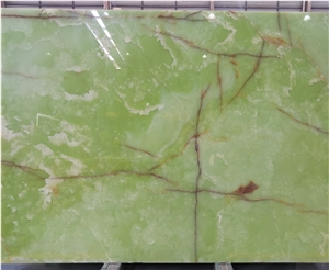 Afghanistan Light Green Onyx Slab