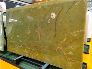 Balochistan Green Onyx Slab