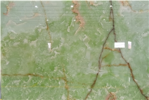 Polished Verde Afghanistan Onyx Slab