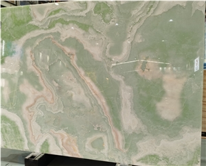 Turkey Bursa Green Onyx Slab