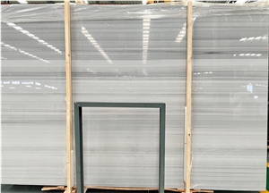 Turkey Marmara Semi White Marble Slab