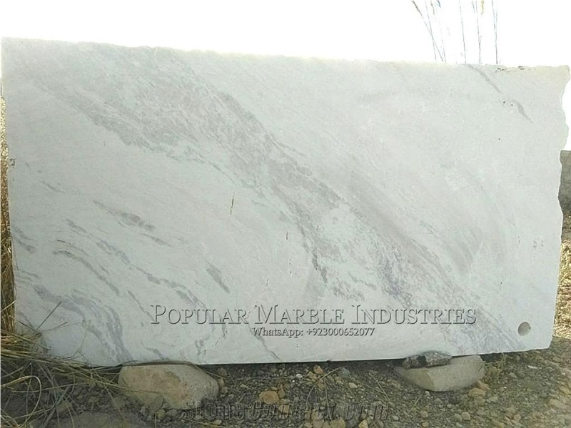Afghani White Marble Blocks