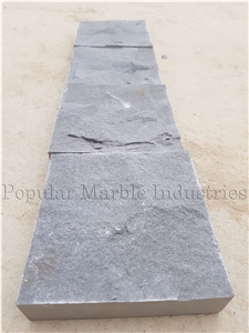 Gray Cobblestone, Pavers 10X10x10cm, Custom Sizes Flamed/Honed