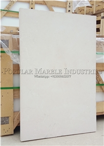 Limra White Limestone For Wall Cladding, Floor Tiles
