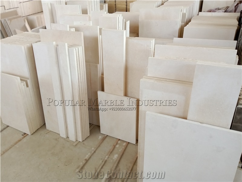 Nail White Limestone Tiles Pakistan Stone Wall Cladding