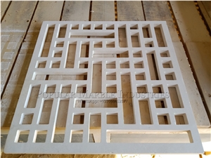 White Limestone Jali For Exterior