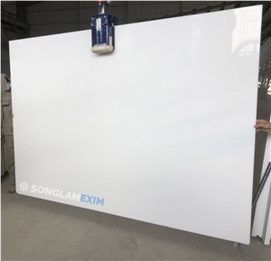 Vietnam Diamond White Marble Slab Polished - Third Quality