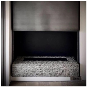 Rustenburg Granite Solid Fireplace
