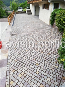 Porphyry Setts Cubes, Cobblestone, Pavers
