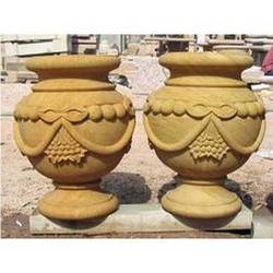Exterior Flower Pots - Natural