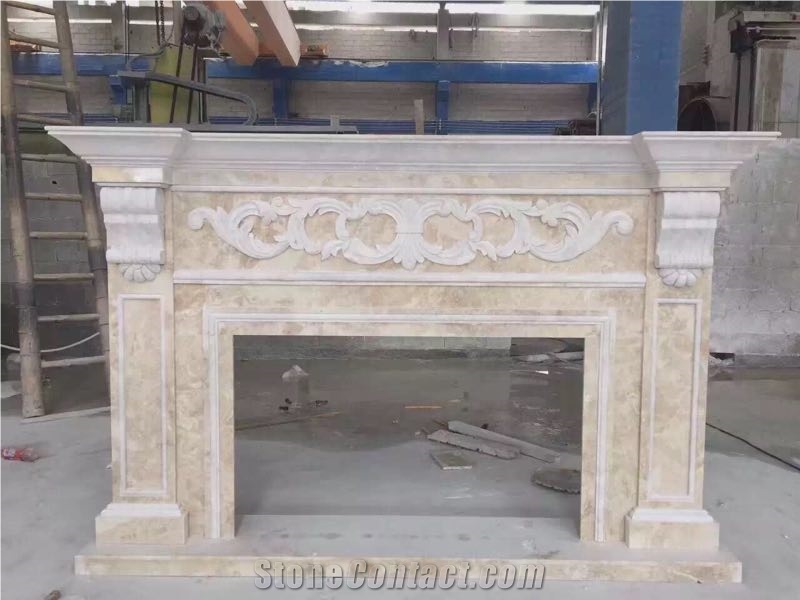 FP 18 Fireplace Natural Stone