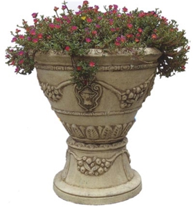 Grey Sandstone Graden Planters