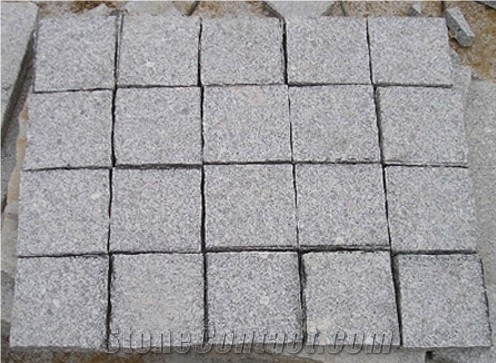 Handcut And Stone Blasted Granite Cobblestone, Pavers, Cubestone
