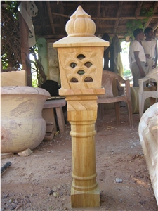 Stone Lamps, Sandstone Garden Lanterns