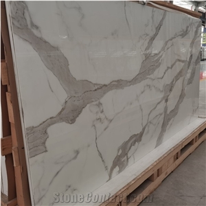 Artificial Calacatta Gold Marble Porcelain Slab