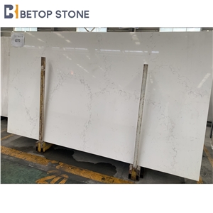 Calacatta Manhattan Luxury A1803snow White Carrara Quartz