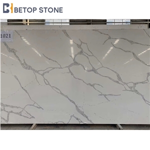 Star White Calacatta Veneto Slabs Quartz Slabs&Tiles A1828