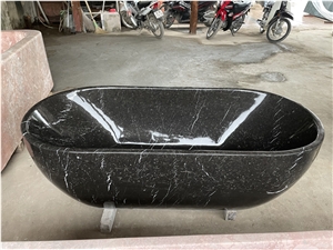 Black Marble Hotel Bathtub From Vietnam