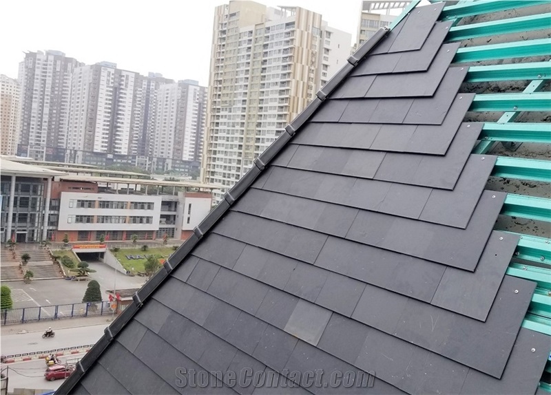 Black Slate For Roof Tile 