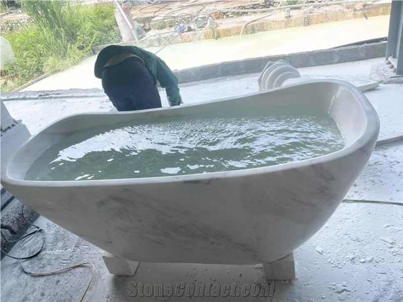 Marble Natural Bathtub Bath Tubs In Bathroom