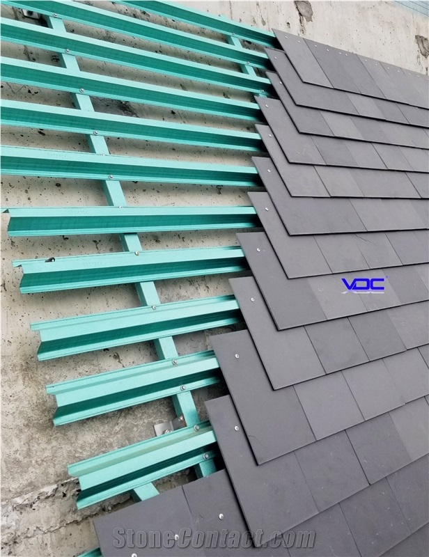 Multi Color Slate Roof Tile