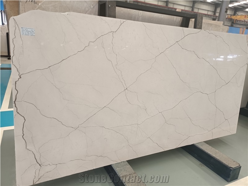 Adria Grigio Almond Beige Marble Slab Tiles Supplier China