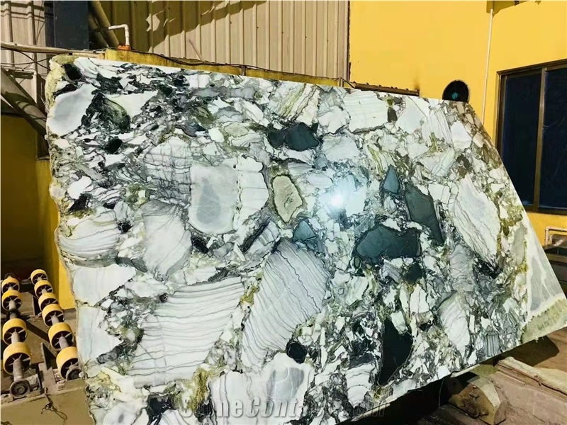 Ice Connect Marble,White Beauty Marble Slabs